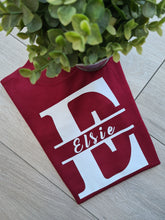 Load image into Gallery viewer, Initial and Name Adults Tee