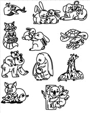 Load image into Gallery viewer, Animal mummy and me Twinning T-shirt Set