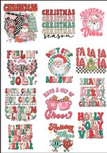 Load image into Gallery viewer, Retro Christmas Adults and Childs Tee
