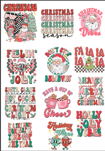 Retro Christmas Adults and Childs Tee