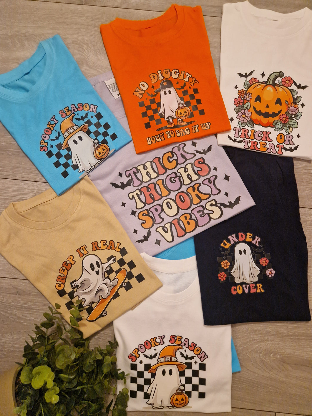 Retro Halloween Adults and Child's Tee