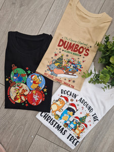 New Christmas Tees Adults and Childs