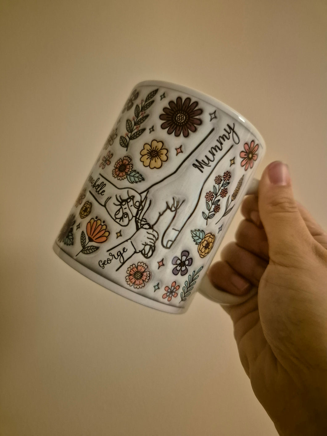 Hand Mum Mug