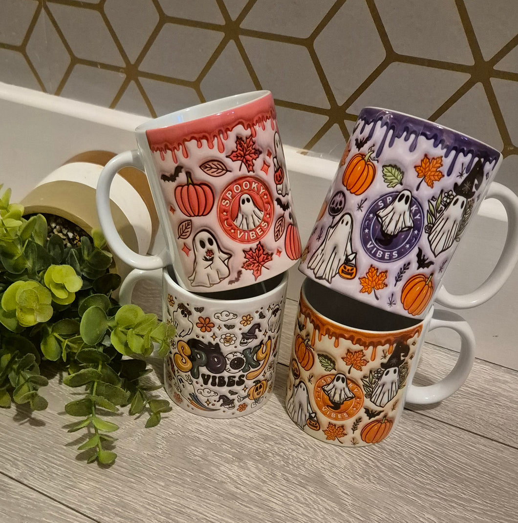 Spooky Vibes Adults and childs mugs