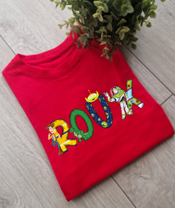 Name toy Adults and Childs Tee