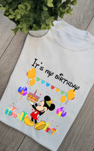 Load image into Gallery viewer, Birthday Adults and Childs tee
