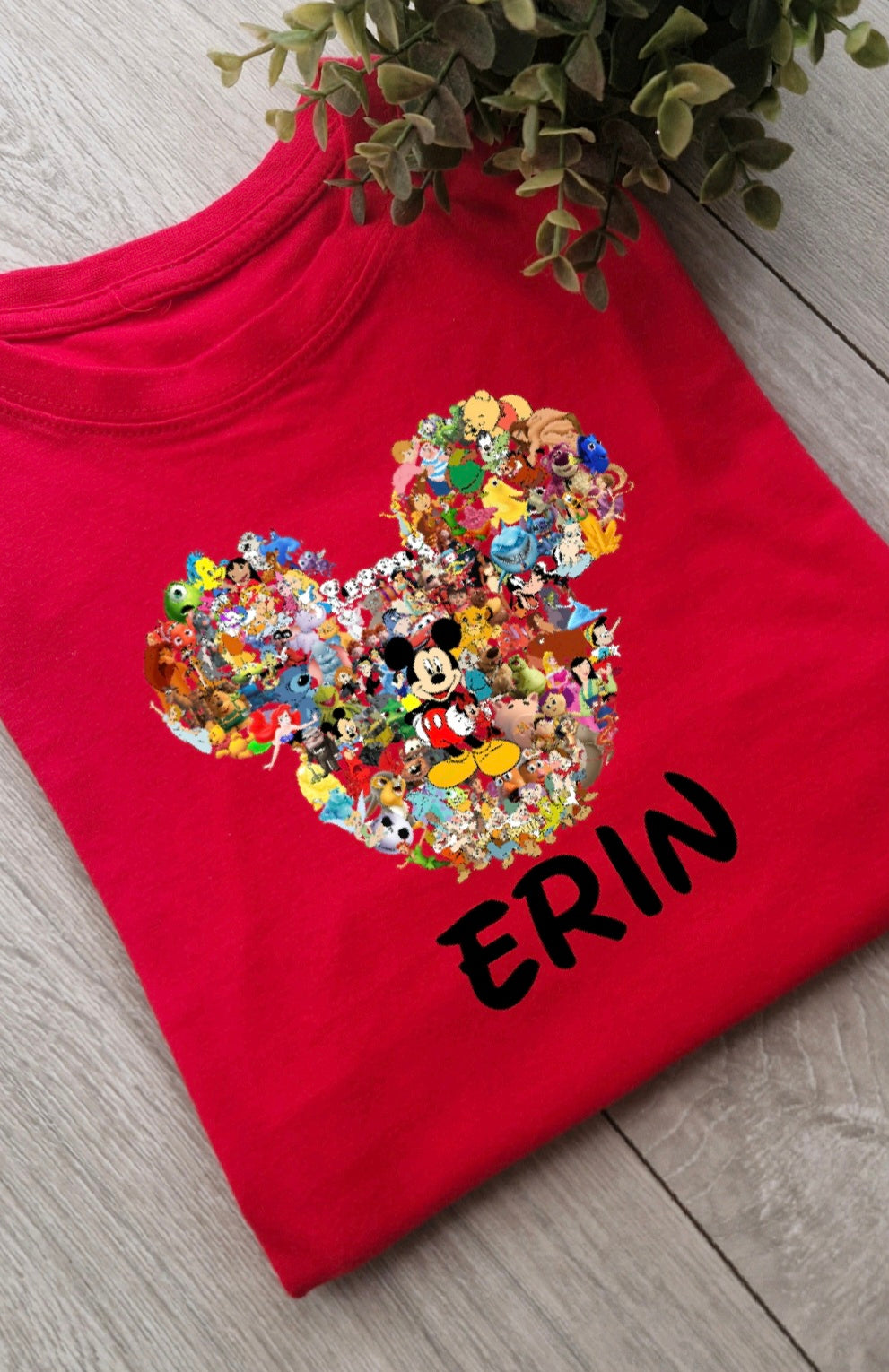 Full face character Adults and Childs Tee