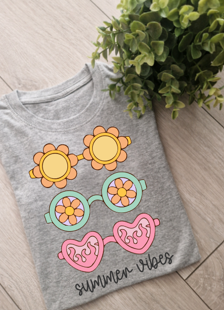 Sunglasses adults and Childs Tshirt