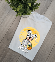 Load image into Gallery viewer, Halloween adults and childs tee
