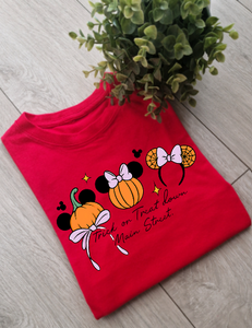Halloween Ears adults and Childs tee