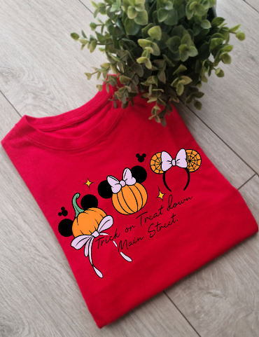 Halloween Ears adults and Childs tee