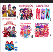 Load image into Gallery viewer, K POP Valentines Adults and childs tee
