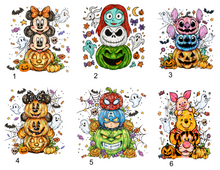 Load image into Gallery viewer, New halloween Adults and Childs Tee
