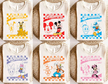 Load image into Gallery viewer, new retro summer adults and childs tee
