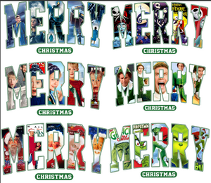 Merry Christmas Adults and Childs Tee
