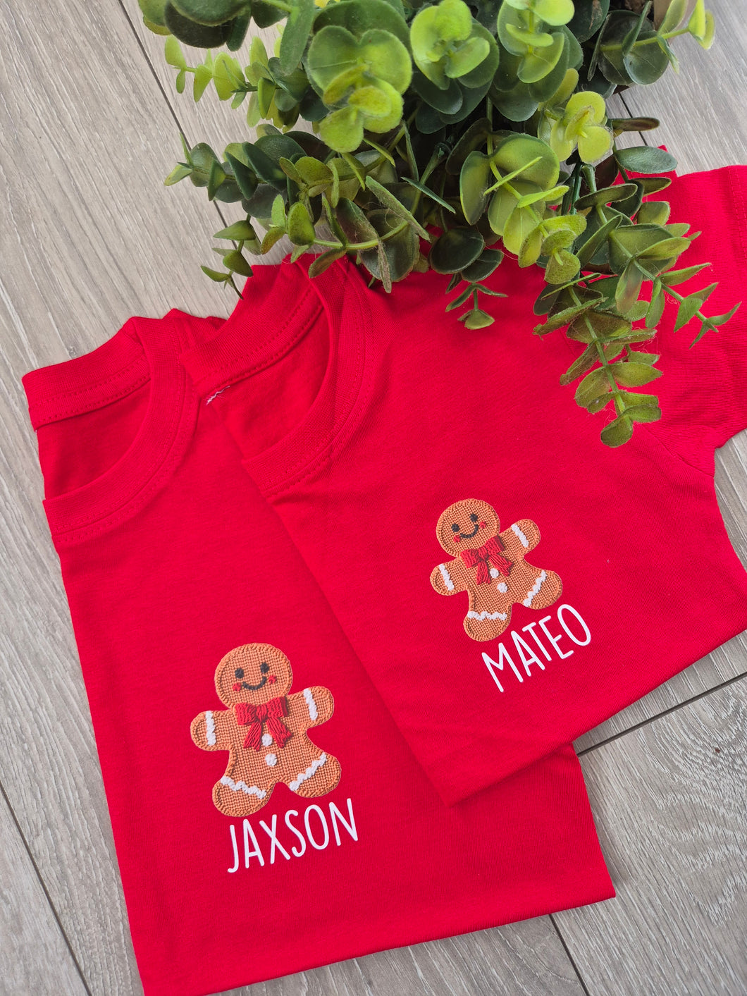 Gingerbread Adults and childs tee