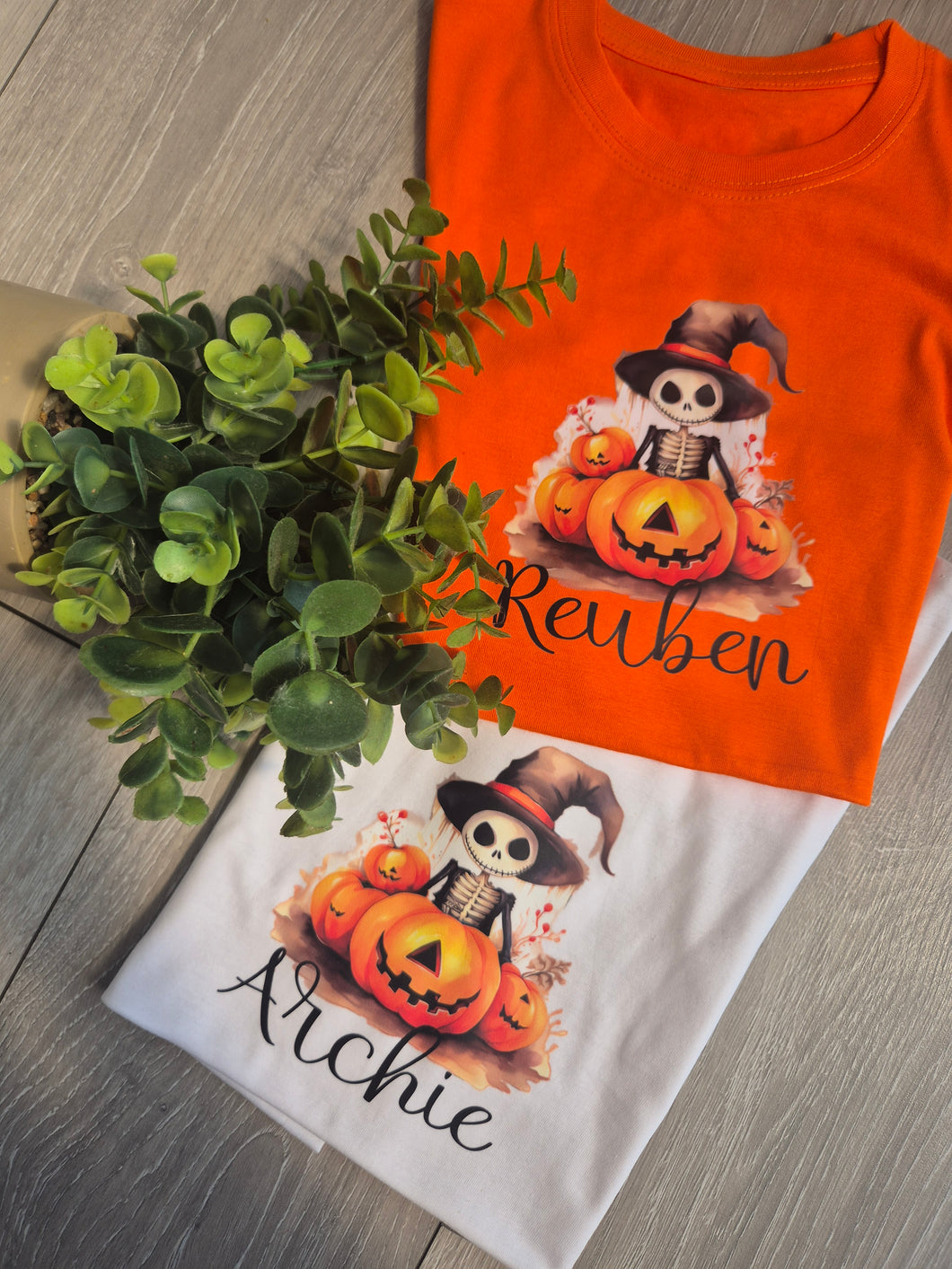 Skeleton Adults and childs tee