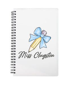 A5 notepad pencil