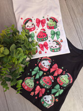 Load image into Gallery viewer, Dumpling Christmas Adults and Childs Tee
