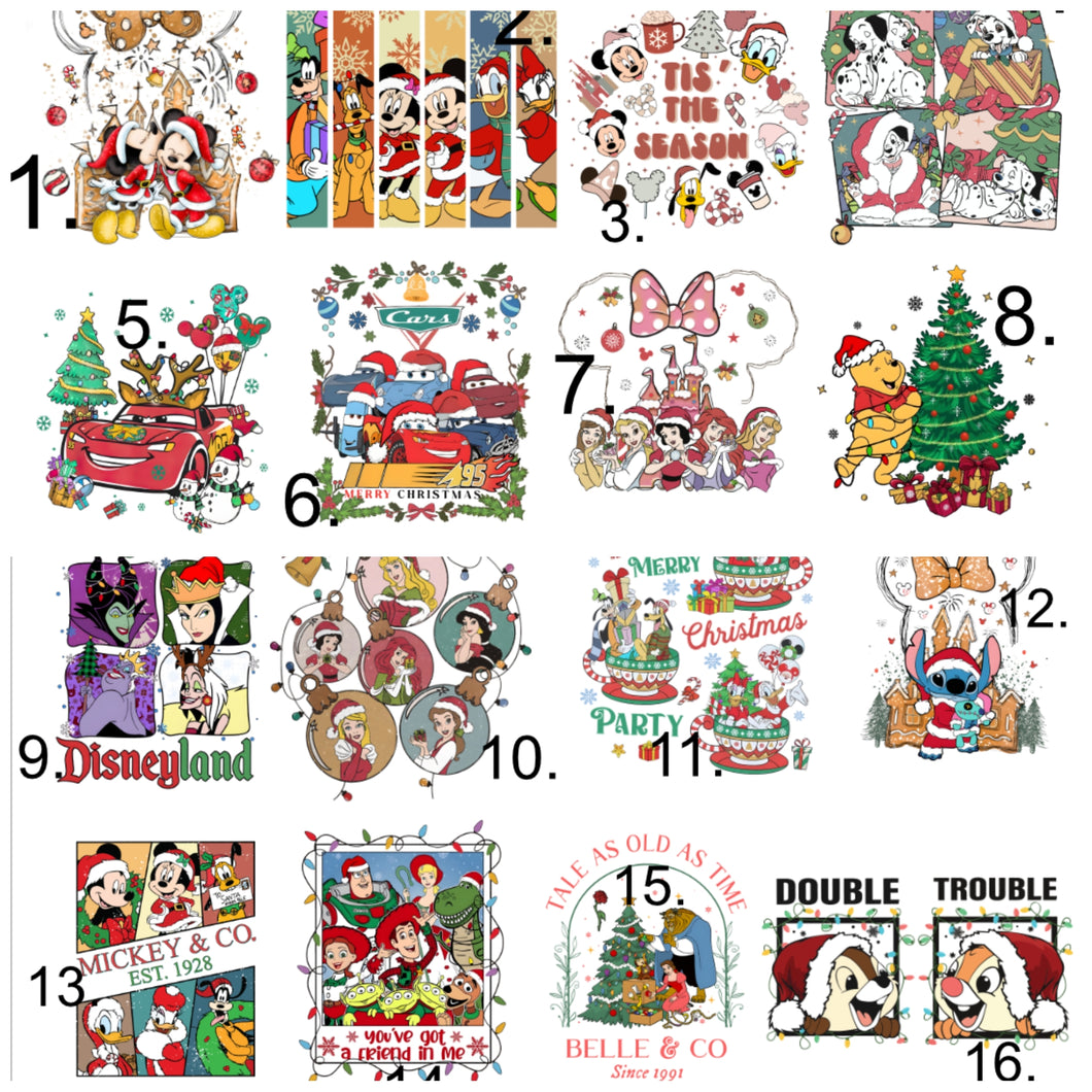 New Christmas Childs and Adults Tee