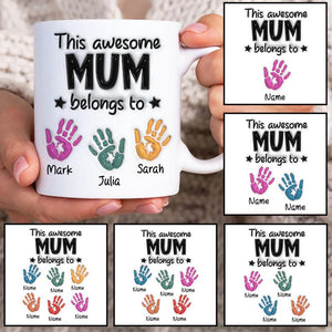 Hand childrens Mug