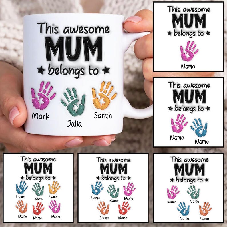 Hand childrens Mug