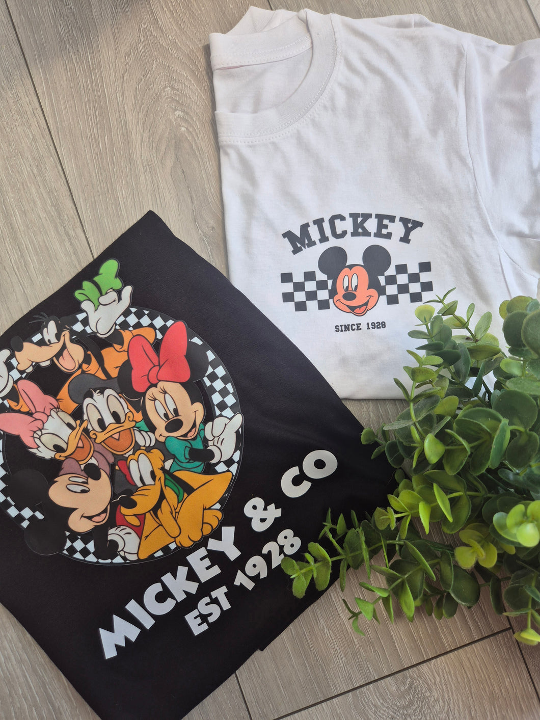 Retro front and back Adults and Childs Tee