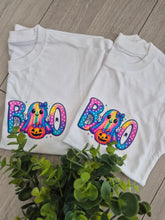 Load image into Gallery viewer, Boo Adults and childs tee
