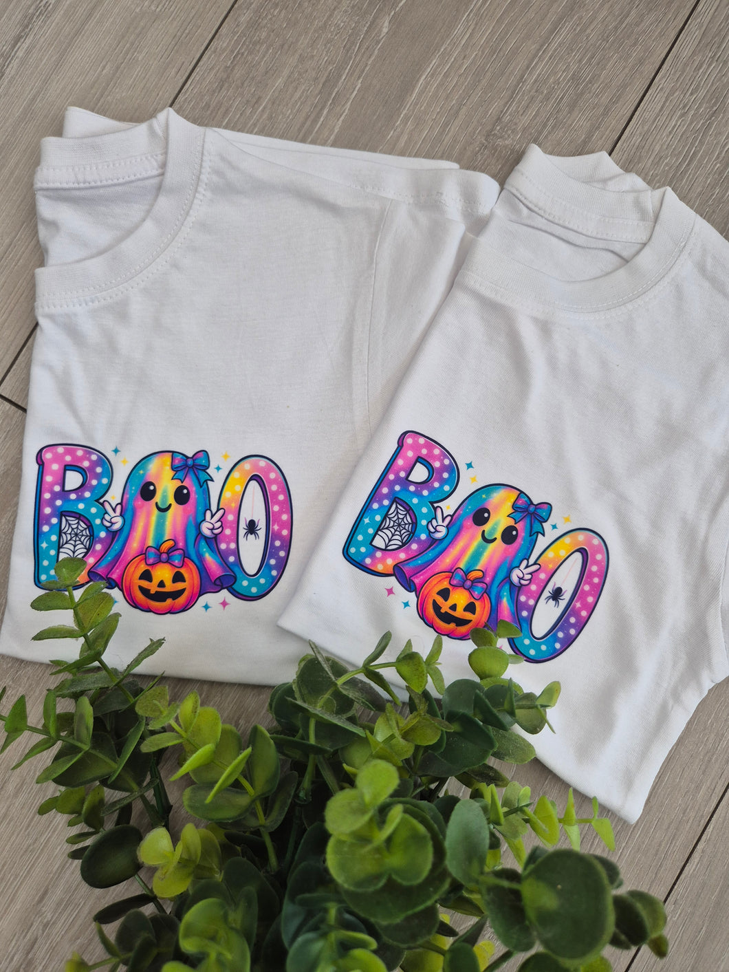 Boo Adults and childs tee
