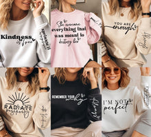 Load image into Gallery viewer, Sleeve adults Sweatshirts
