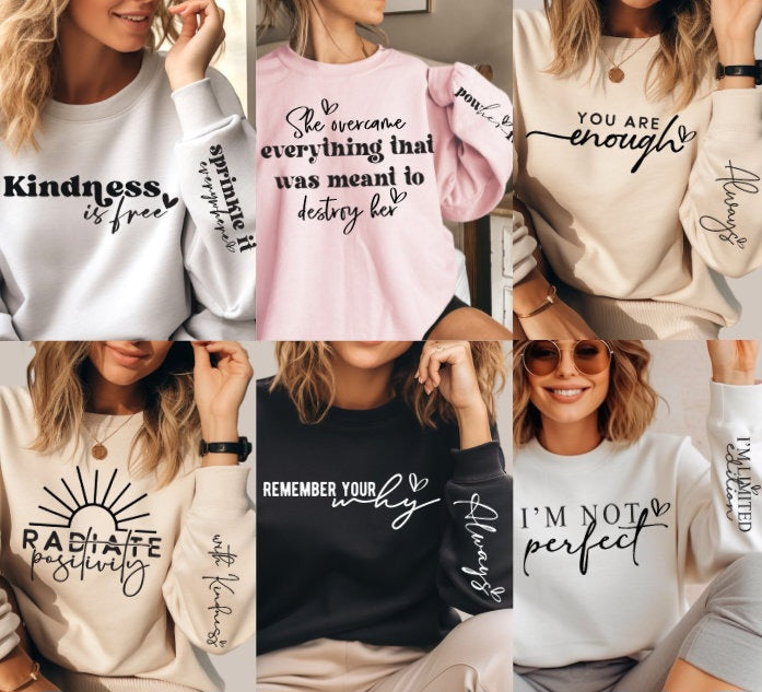 Sleeve adults Sweatshirts