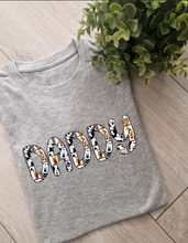 Load image into Gallery viewer, Name Adults and Childs Tee

