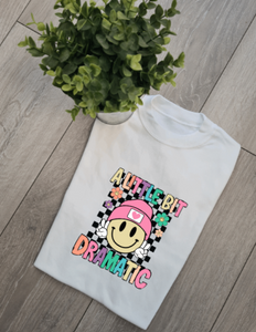 A little bit dramatic Adults and Childs Tee