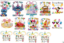 Load image into Gallery viewer, Birthday Adults and Childs tee
