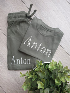 The Anton Shorts and Tee Set