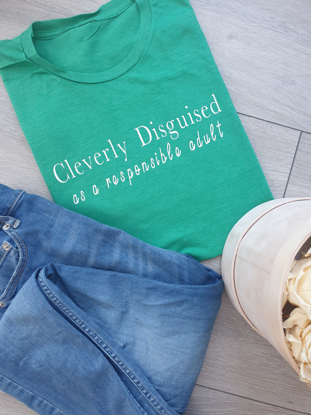 Cleverly Disguised Adults Unisex Tee