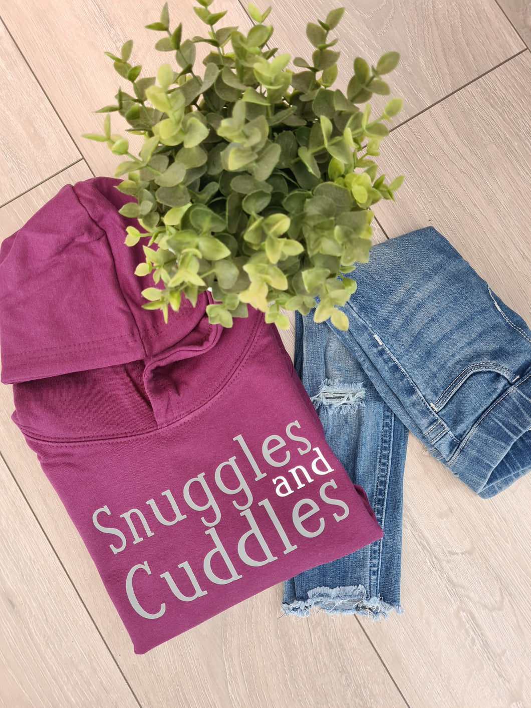 Snuggles and Cuddles Adults hoodie