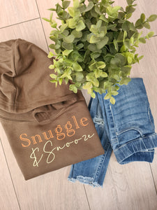 Snuggle and Snooze Adults hoodie