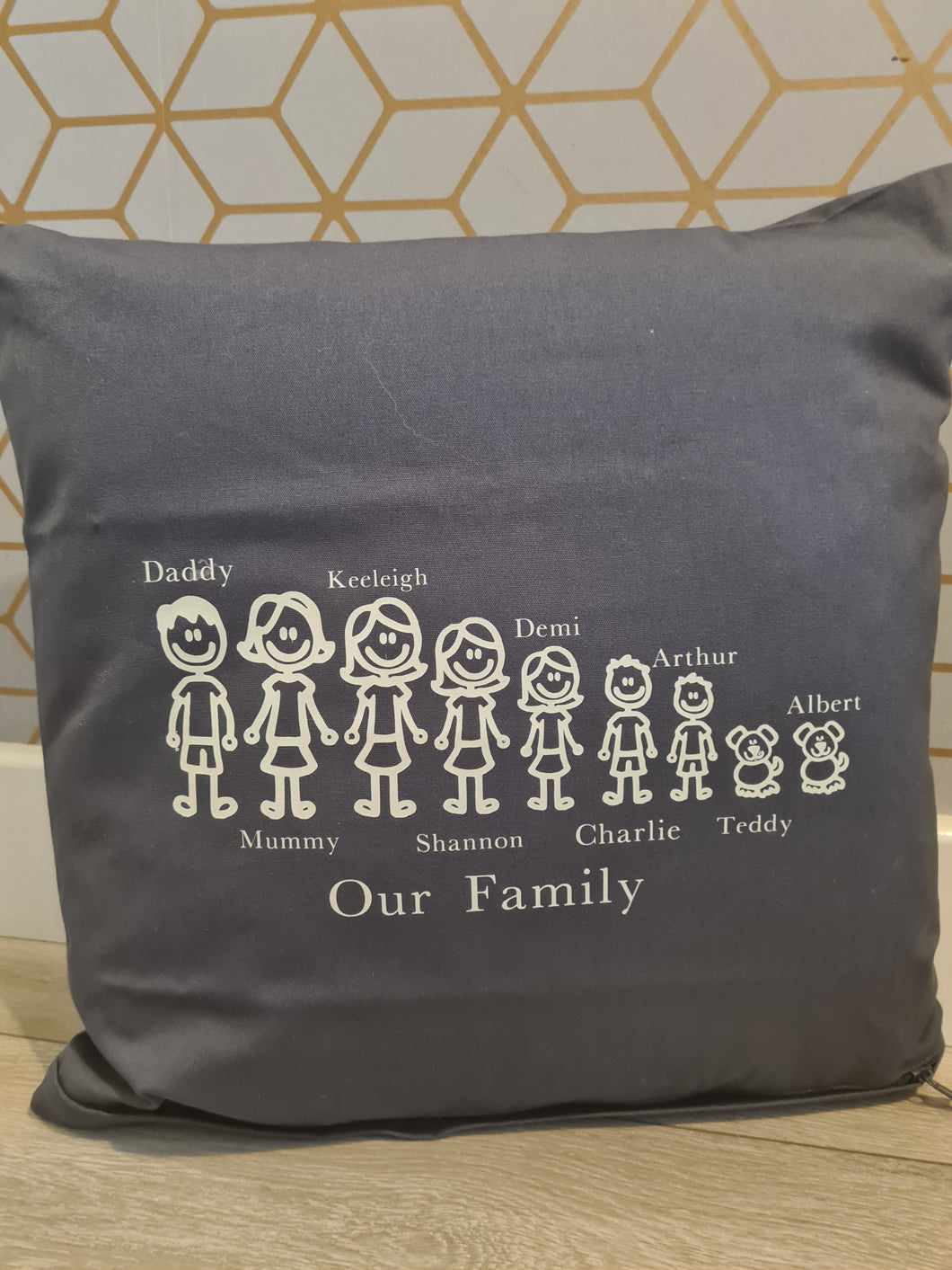 Family Cushion Cover