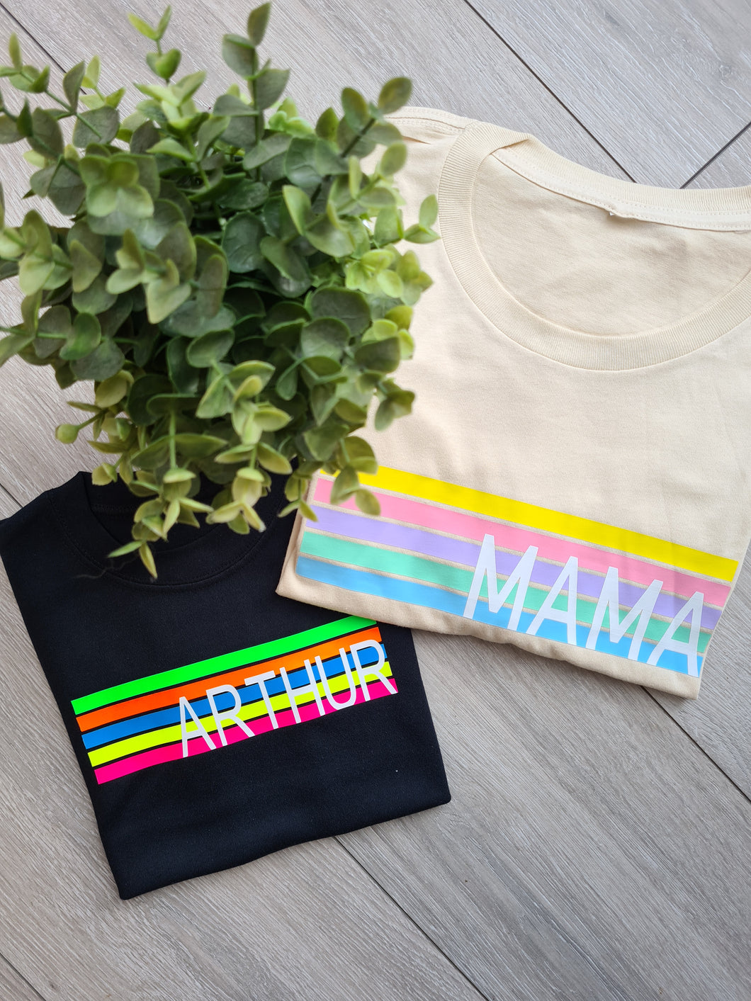 Multi-Coloured line Women's T-shirt