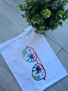 Tropical Sunglasses Childs Tee