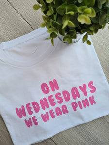 On Wednesdays we wear pink Child’s Tee