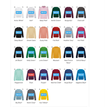 Load image into Gallery viewer, Sleeve writing Childs Sweatshirt

