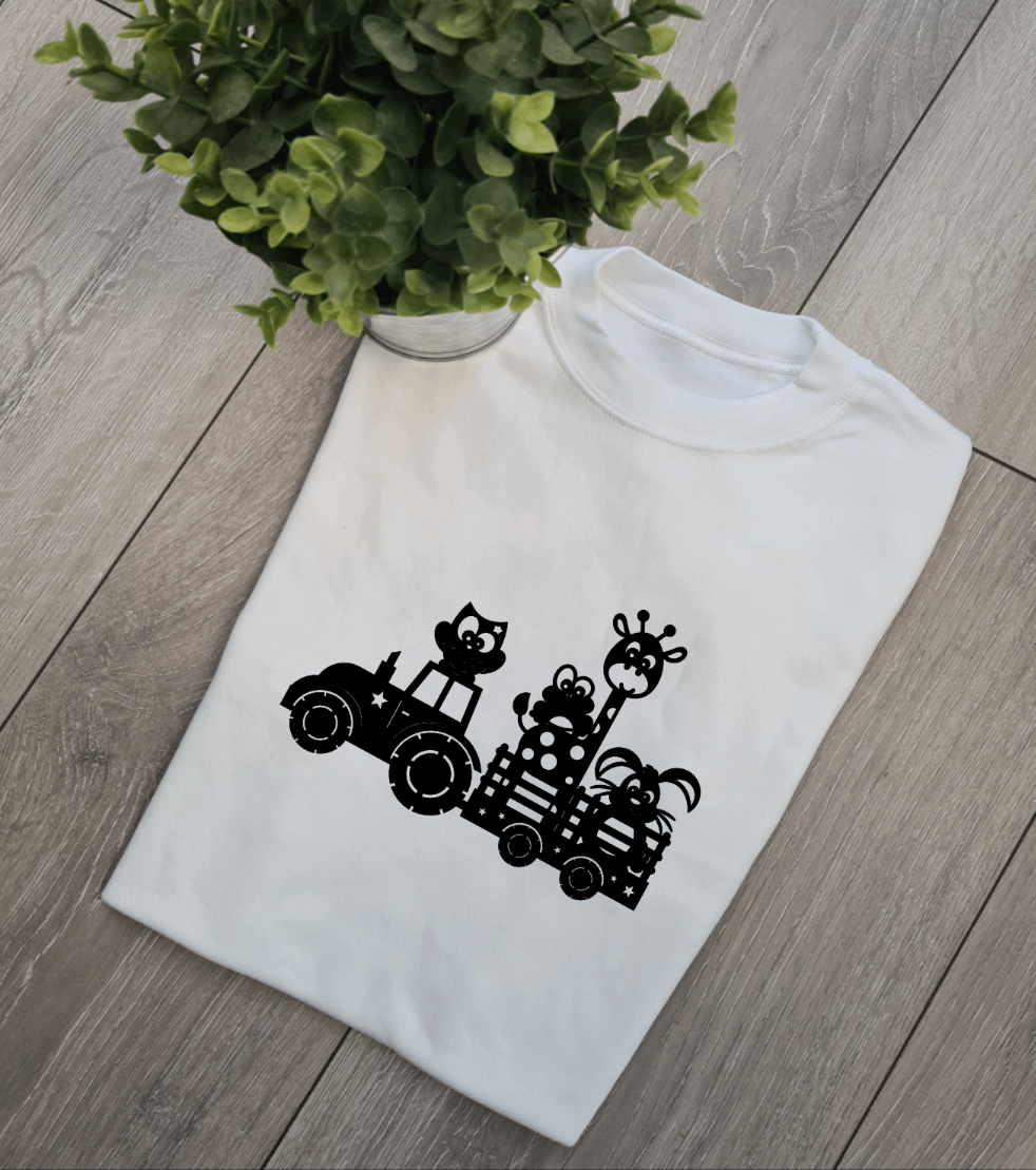 Animal Tractor Adults and Childs Tshirt