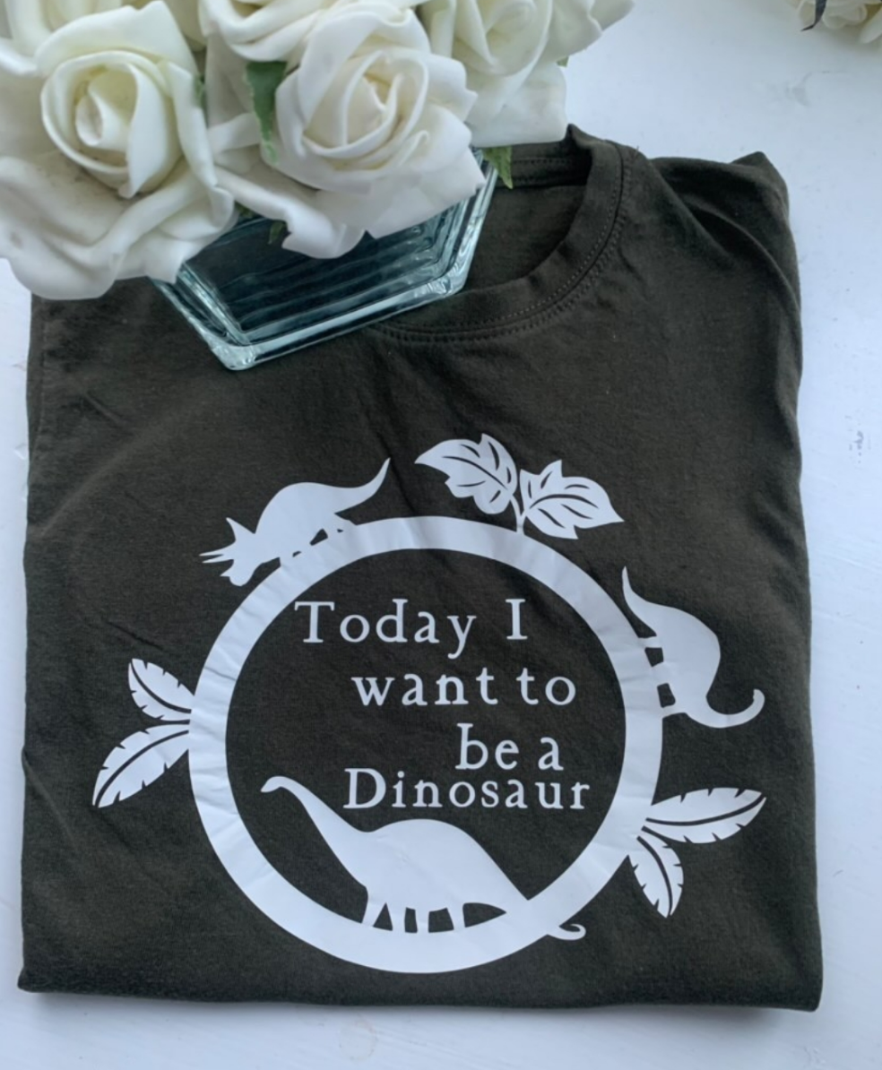 Today I want to be a dino Child’s Tee