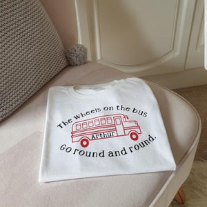 The Wheels on the Bus Child’s Tee