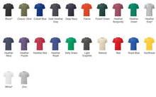 Load image into Gallery viewer, Multi-coloured line Unisex Tee
