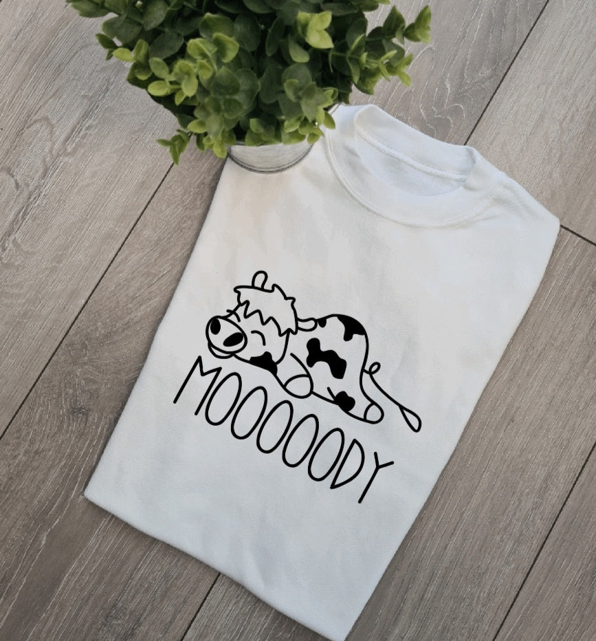 Mooody Adults and Childs Tshirt