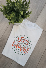 Load image into Gallery viewer, Lets Snuggle Adults and Childs Tshirt

